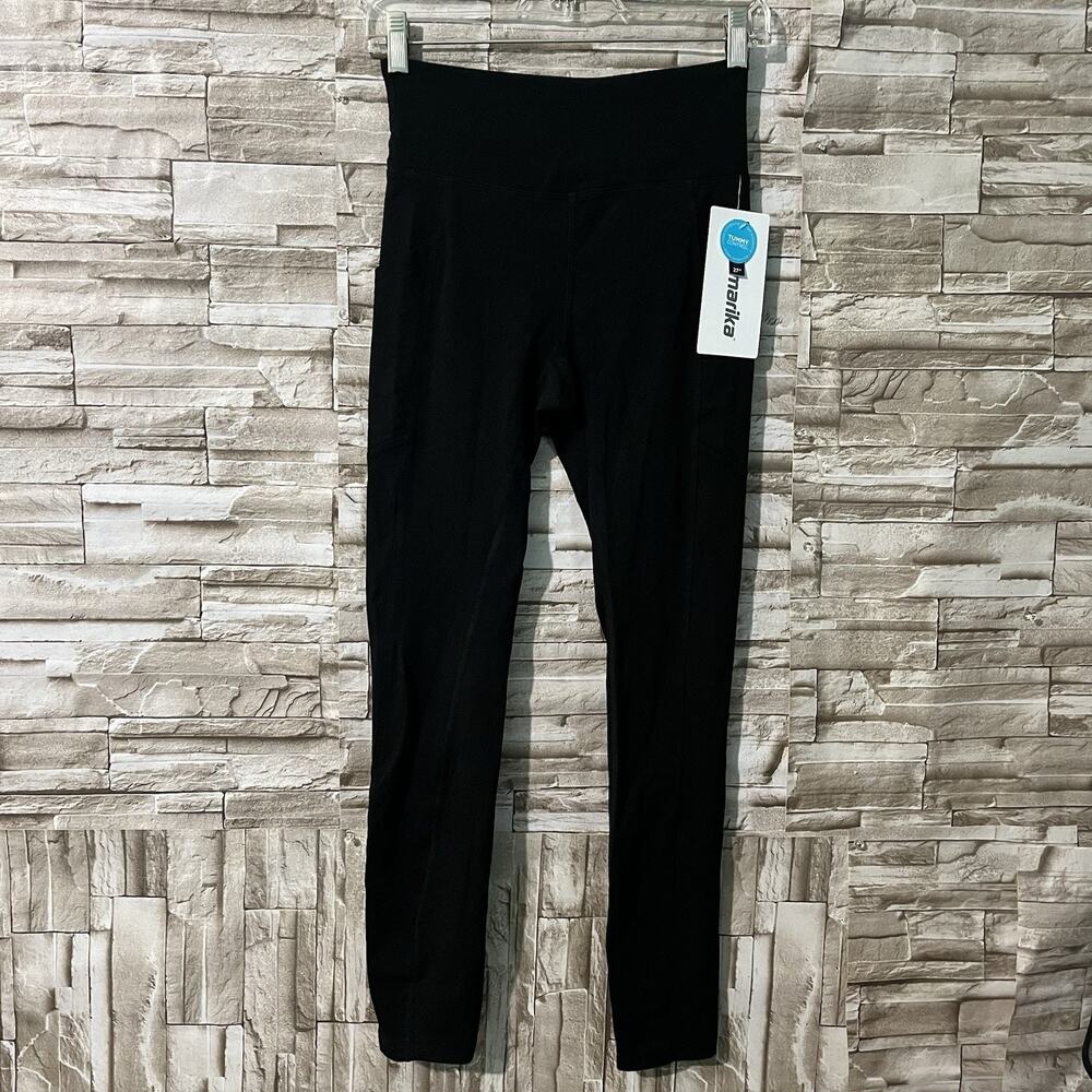 NWT Marika straight leg Black pants Pockets